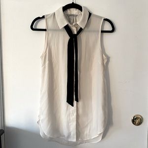 H&M Blouse with Tie